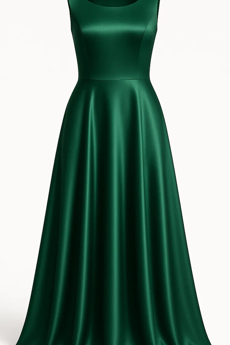 Emerald Evening Gown