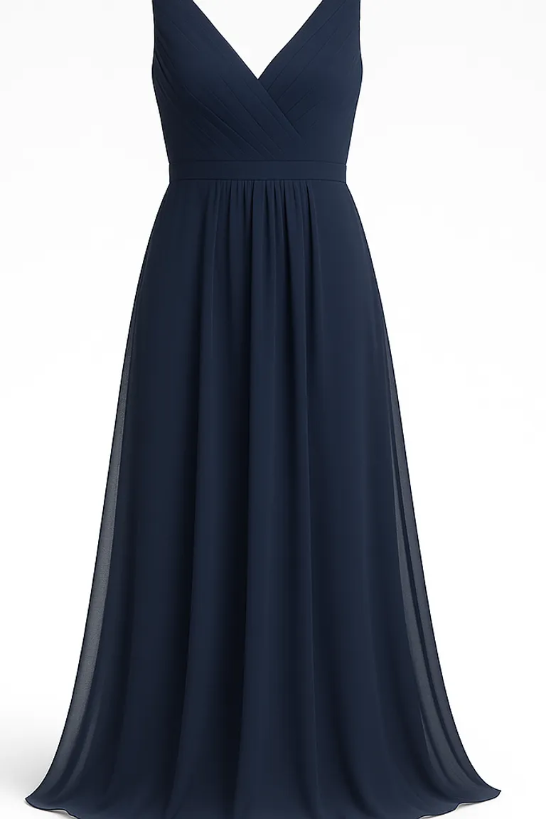 Navy Bridesmaid Gown